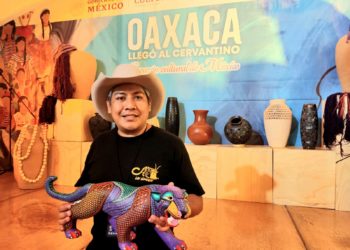 Alebrijes oaxaqueños impresionan en el Festival Internacional Cervantino