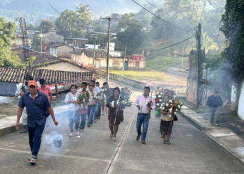 Rinde protesta el primer alcalde de nuevo municipio de Santa Cruz del Rincón, Guerrero