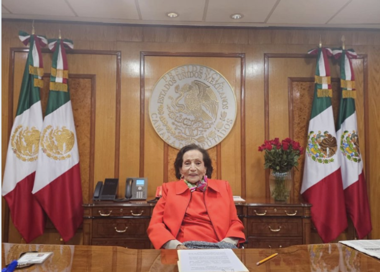 Cámara de Diputados realizará homenaje de cuerpo presente a Ifigenia Martínez