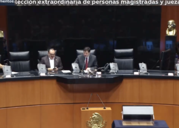 Senadores realizan “simulacro” y preparan tómbola para elección de jueces y magistrados