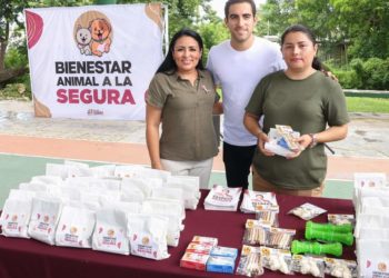 Realizan jornada de arborización y atención animal en municipio de Puerto Morelos