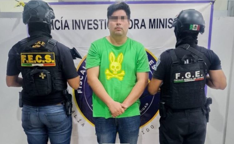 Detienen a Mario “N” hijo del alcalde de Taxco, Guerrero, acusado de desaparición de personas y extorsión