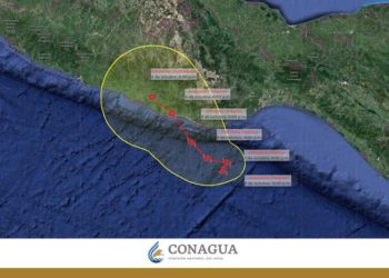 Depresión tropical Once-E mantiene en alerta a municipios del Istmo de Tehuantepec y Costa