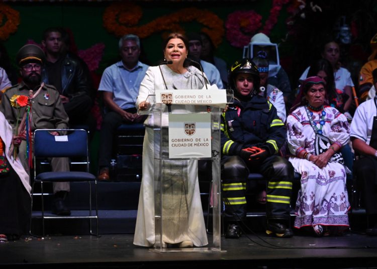 Brugada anuncia construcción de piso peatonal arriba de Línea 2 del Metro en Calzada de Tlalpan