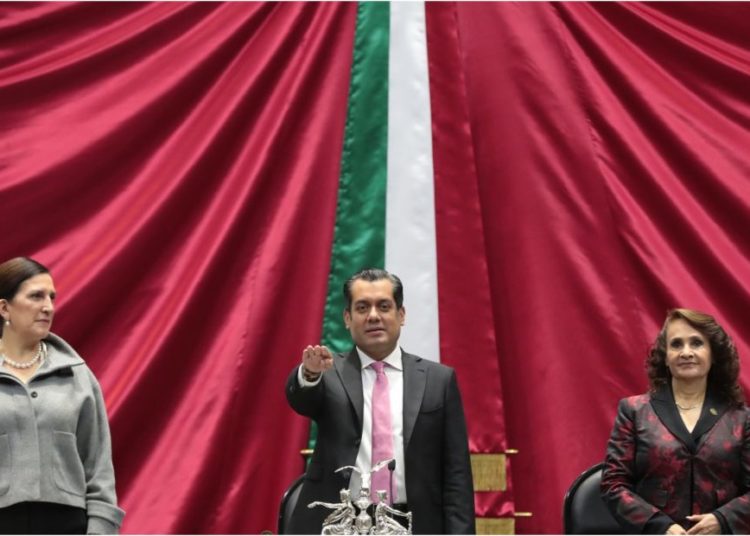 Sergio Gutiérrez Luna asume presidencia de la Cámara de Diputados