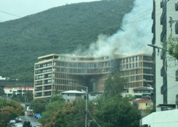Se incendian lujosos departamentos de San Pedro Garza García, Nuevo León