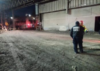Explosión en planta acerera de Tlaxcala deja 12 muertos