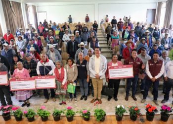 Apoya GEM a productores de maíz y avena cuya cosecha se vio afectadas por siniestros climáticos en Atlacomulco