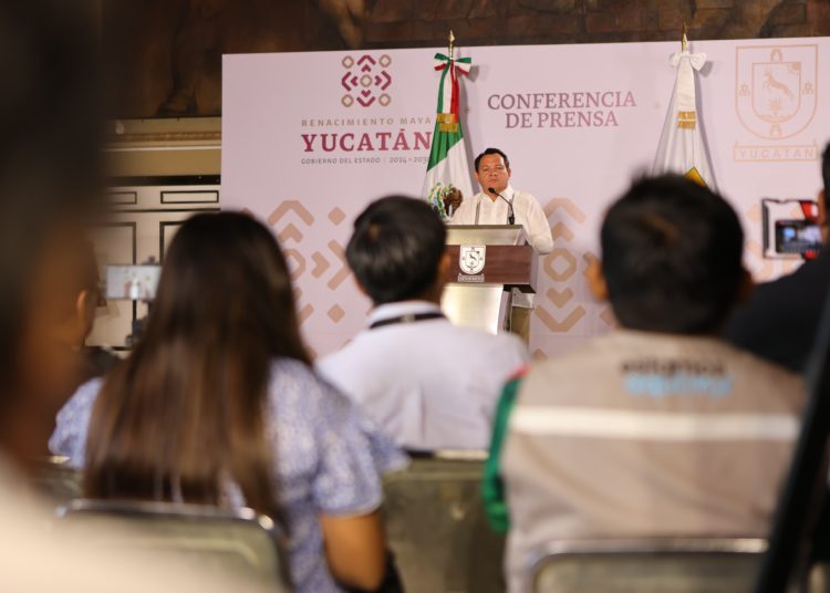 Asegura el Gobernador Joaquín Díaz Mena que no habrá persecución, pero sí castigo ante irregularidades que dejó la anterior administración