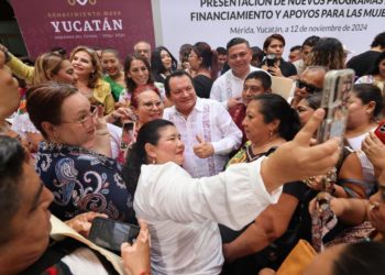 Anuncia Gobernador Joaquín Díaz Mena más de 230 MDP para mujeres emprendedoras