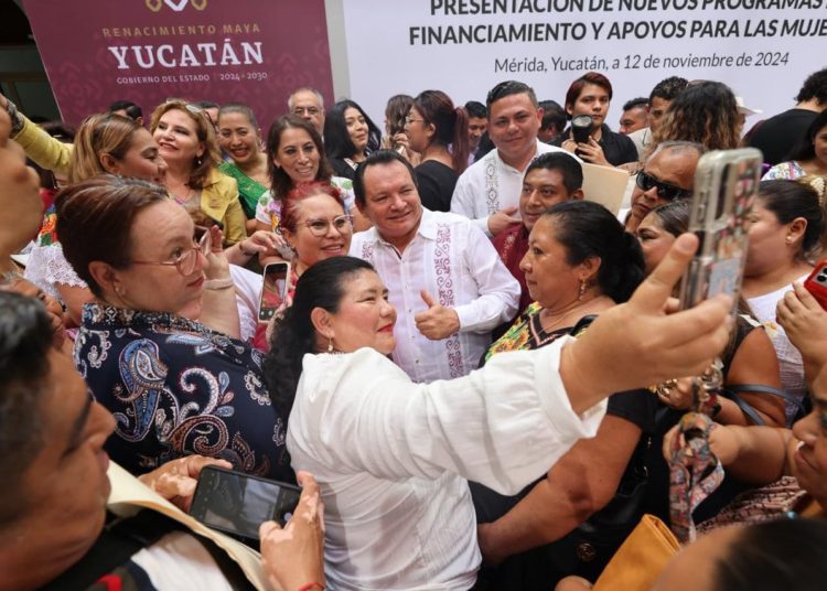 Anuncia Gobernador Joaquín Díaz Mena más de 230 MDP para mujeres emprendedoras