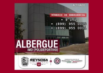 Activa gobierno de Carlos Peña Ortiz albergue temporal ante bajas temperaturas