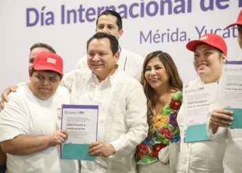 Anuncia el Gobernador Joaquín Díaz Mena ley para la inclusión laboral de personas con discapacidad