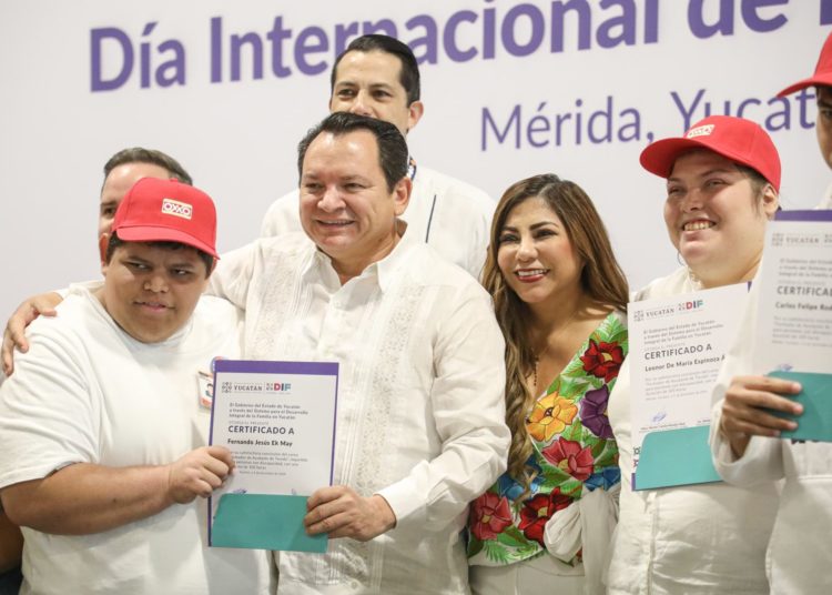 Anuncia el Gobernador Joaquín Díaz Mena ley para la inclusión laboral de personas con discapacidad