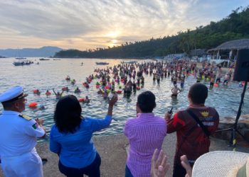 Recibe Acapulco a miles en la 65° edición del Maratón Internacional de Aguas Abiertas