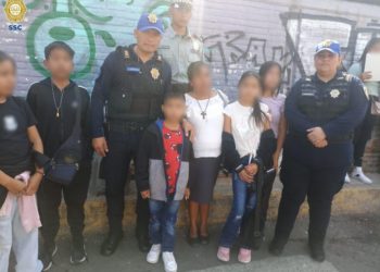 Policía capitalina auxilia a menor de edad extraviado en las inmediaciones de la Basílica de Guadalupe