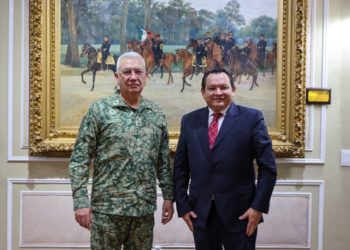 Revisan Gobierno de Yucatán y Sedena proyectos estratégicos