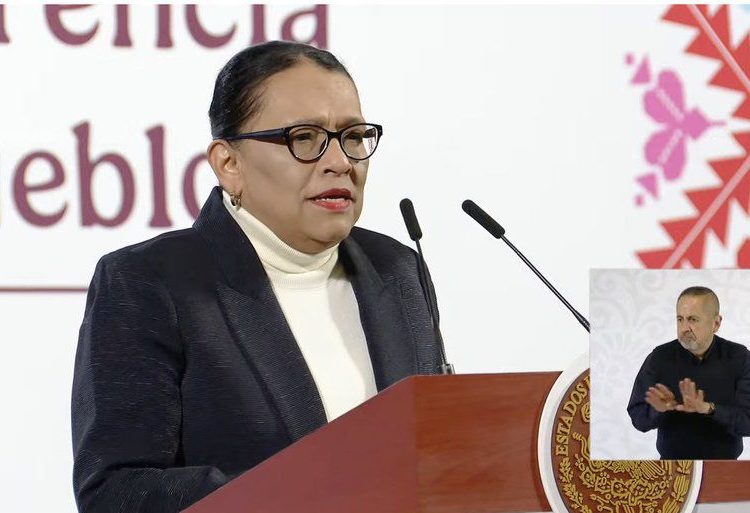 Rosa Icela Rodríguez destaca el impacto de la Estrategia Nacional de Construcción de Paz en 10 municipios