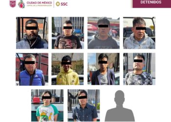 Refuerza SSC seguridad en la colonia Morelos: 11 detenidos con drogas