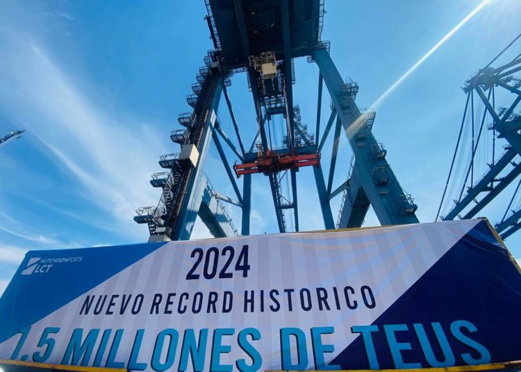 Hutchison Ports LCT establece un nuevo récord al operar 1.5 millones de TEUs en Lázaro Cárdenas