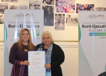 Asume alcaldesa de San Mateo Atenco la presidencia del Organismo Internacional de Mujeres Municipalistas