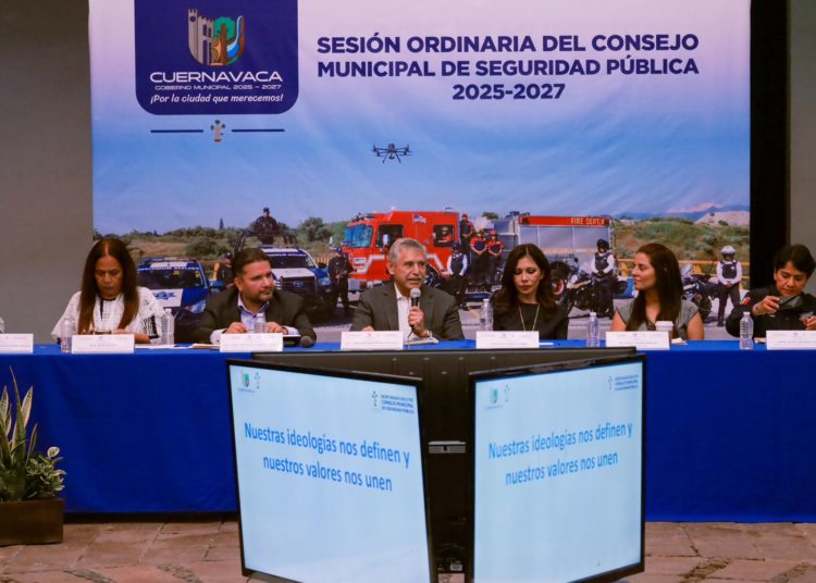 Instala Cuernavaca Consejo Municipal de Seguridad Pública