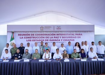 Refuerzan Oaxaca y Chiapas seguridad pública en municipios limítrofes