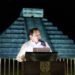 Legado de Felipe Carrillo Puerto es proyectado en el Castillo de Kukulcán