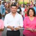 Entrega ‘Chalo’  primera etapa de obras de pavimentación