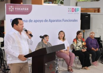 Anuncia Gobernador Joaquín Díaz Mena la firma con la Federación para la universalidad de la Pensión para Personas con Discapacidad