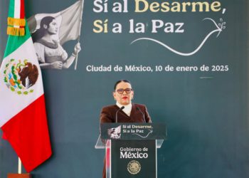 Rosa Icela Rodríguez lidera el plan nacional de desarme voluntario