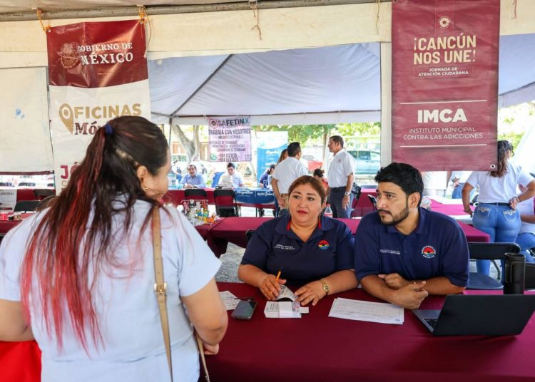 Anuncia Ana Paty Peralta proyecto para reencarpetamiento de la Avenida Bonampak