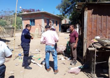 Atiende Protección Civil explosión en cohetería de municipio de Ejutla de Crespo