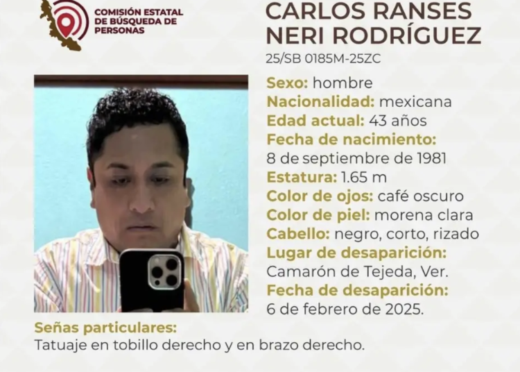 Hallan muerto a Carlos Ranses Neri, aspirante del PVEM a alcaldía en Veracruz y a su hermano