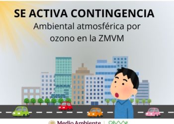 Activan contingencia ambiental por ozono en el Valle de México