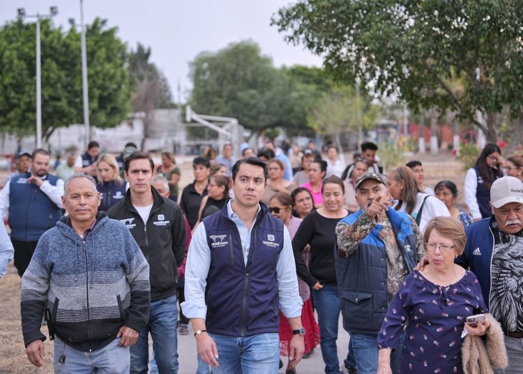 Anuncia alcalde Felifer Macías rehabilitación total del parque de Tabachines