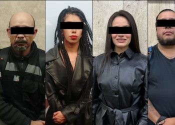 Detienen a 4 personas que realizaban sesión de fotos en ropa interior en Metro Mixcoac