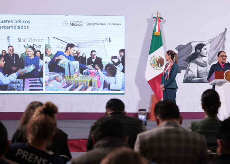 Más de 500 armas entregadas con el programa “Sí al Desarme, Sí a la Paz”