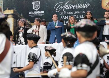 Celebra Guanajuato 421 años de historia del municipio de Uriangato