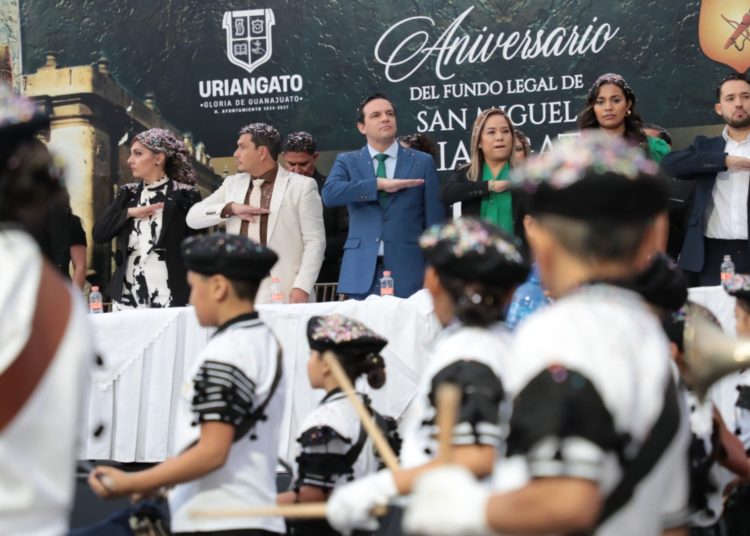 Celebra Guanajuato 421 años de historia del municipio de Uriangato