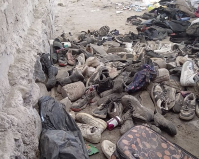 Localizan hornos clandestinos de cremación en Jalisco; había 400 pares de zapatos, ropa y maletas