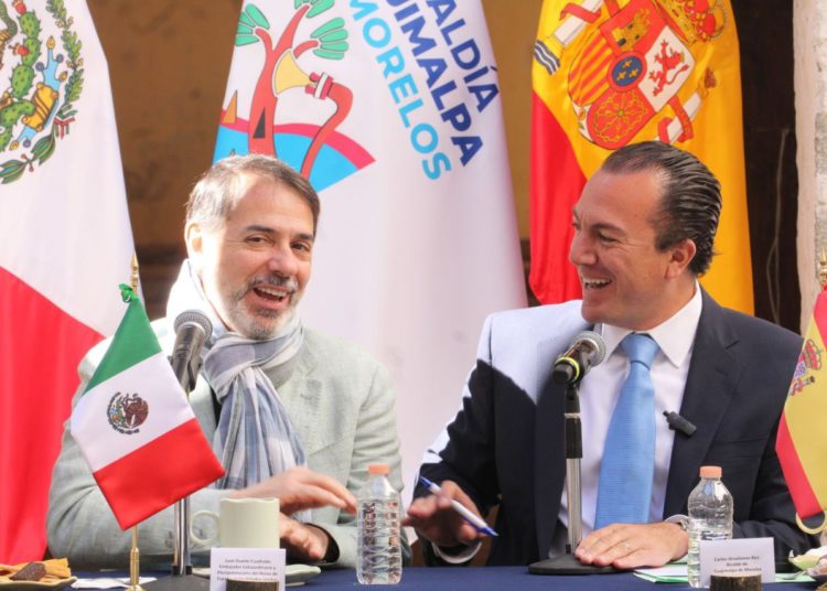 Alcaldía Cuajimalpa fortalece lazos diplomáticos con España