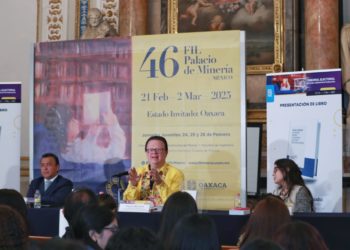 Presenta Felipe de la Mata el libro “Tribunal incómodo”, en la FIL