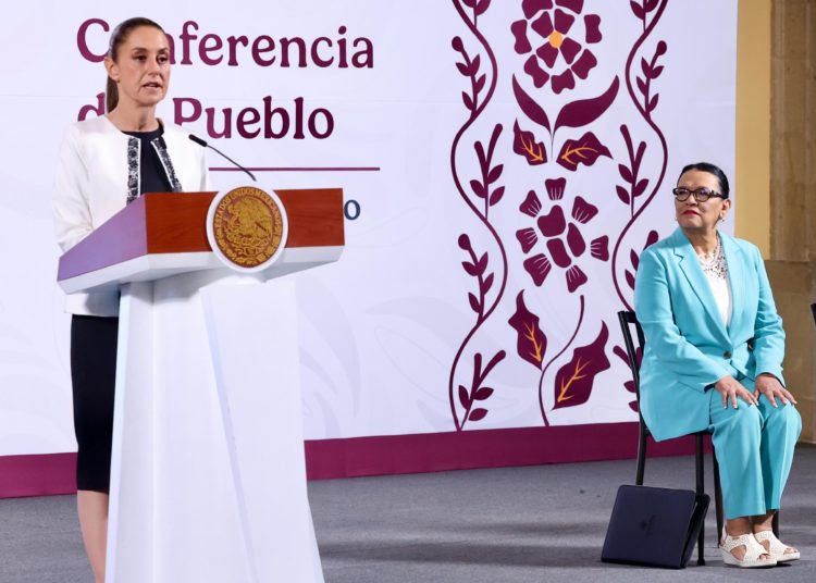 Rosa Icela Rodríguez explica el proceso para elegir al Poder Judicial