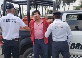 Intensifica Toluca operativos de seguridad, se detienen a cinco personas y se recuperan vehículos