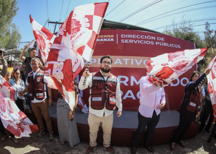 Gobierno municipal trabaja por un Naucalpan con vialidades limpias: Isaac Montoya
