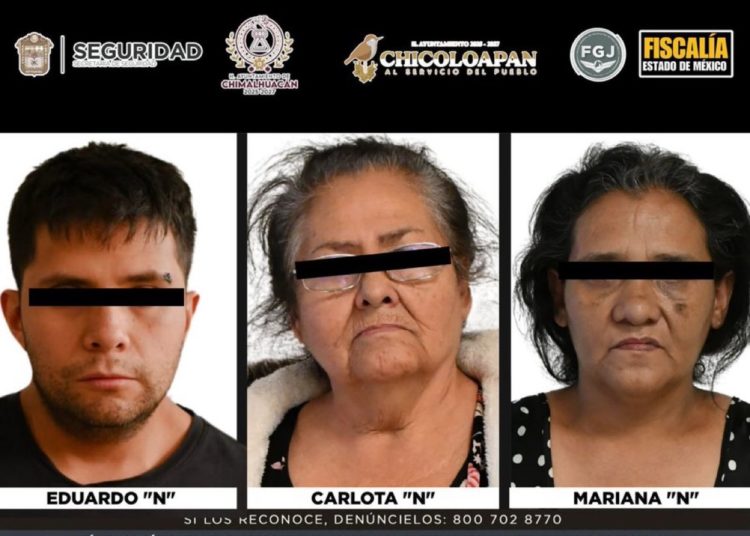 Vinculan a proceso a Carlota, abuelita de Chalco, y a sus dos hijos por homicidio