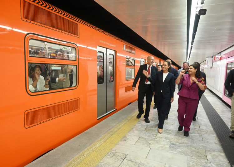 Reabren tramo Cuauhtémoc-Chapultepec de Línea 1 del Metro; Sheinbaum encabeza recorrido