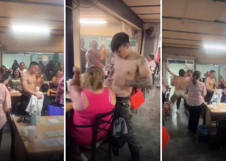 Mujeres de la tercera edad en Monterrey se viralizan por jugar lotería con strippers