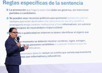 El TEPJF avala que el gobierno promueva la participación en elección judicial